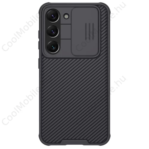 Nillkin CamShield PRO kemény tok Samsung Galaxy S23 készülékhez fekete