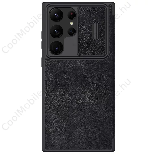 Nillkin Qin Book PRO tok Samsung Galaxy S23 Ultra készülékhez fekete