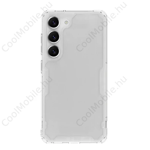 Nillkin Nature TPU PRO tok Samsung Galaxy S23 készülékhez átlátszó