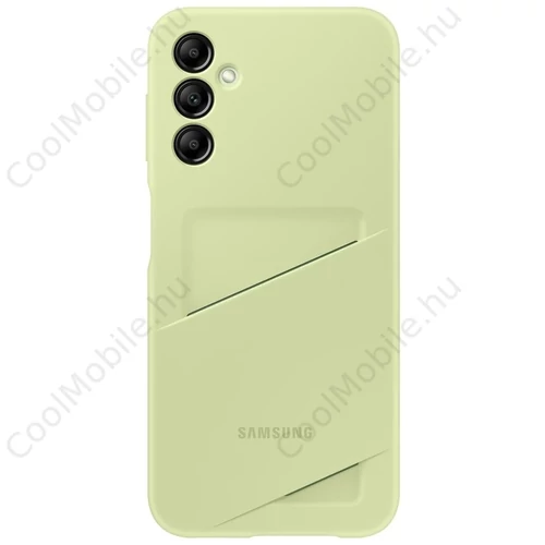 EF-OA146TGE Samsung kártya rekesz tok Galaxy A14/A14 5G készülékhez lime