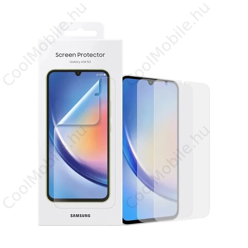 EF-UA346CTE Samsung Original Műanyag Kijelzővédő A34 5G készülékhez