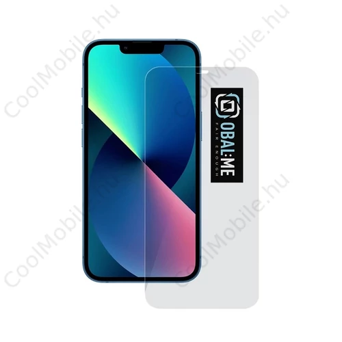 OBAL:ME 2.5D üveg kijelzővédő Apple iPhone 12 mini készülékhez átlátszó