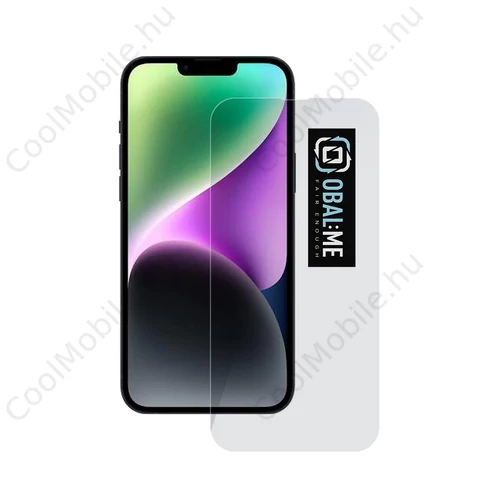 OBAL:ME 2.5D üveg kijelzővédő Apple iPhone 13 Pro Max/14 Plus készülékhez átlátszó