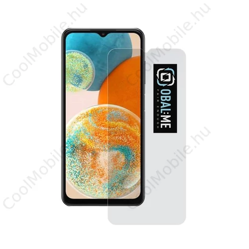 OBAL:ME 2.5D üveg kijelzővédő Samsung Galaxy A23 5G készülékhez, átlátszó