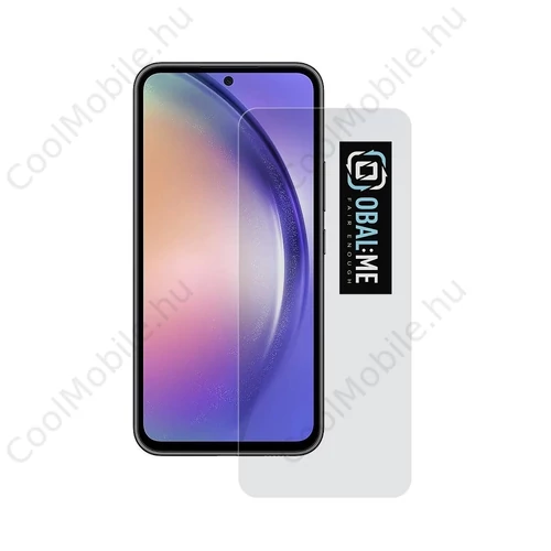 OBAL:ME 2.5D üveg kijelzővédő Samsung Galaxy A54 5G készülékhez átlátszó