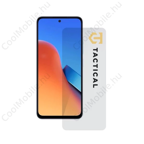 Tactical Glass Shield 2.5D kijelzővédő Xiaomi Redmi 12 4G/5G készülékhez átlátszó