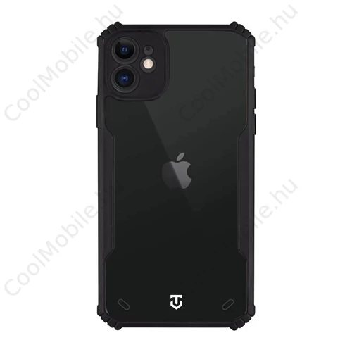 Tactical Quantum Stealth tok Apple iPhone 11 készülékhez átlátszó/fekete