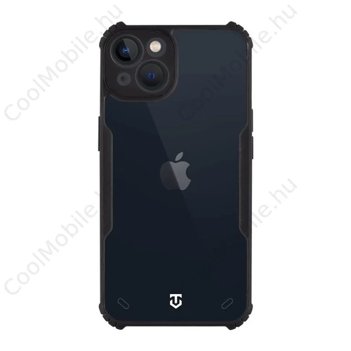 Tactical Quantum Stealth tok Apple iPhone 13 készülékhez, átlátszó/fekete