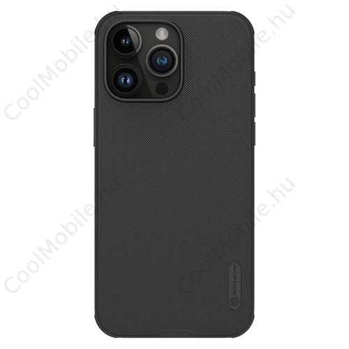 Nillkin Super Frosted PRO mágneses hátoldali tok Apple iPhone 15 Pro Max készülékhez fekete