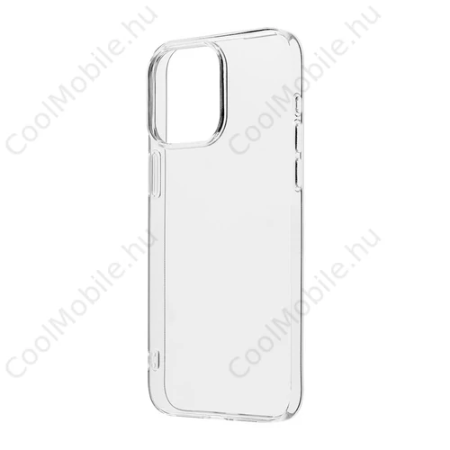 OBAL:ME TPU tok Apple iPhone 15 Pro Max készülékhez átlátszó