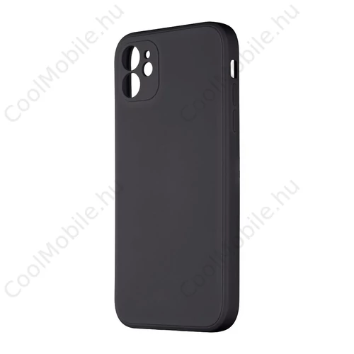 OBAL:ME Matte TPU tok for Apple iPhone 11 készülékhez fekete