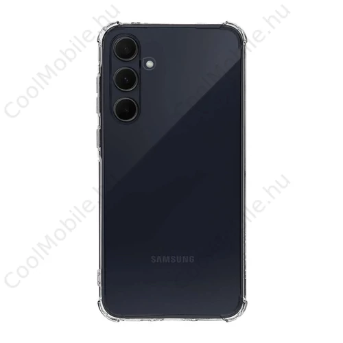 Tactical TPU Plyo tok Samsung Galaxy A35 5G készülékhez átlátszó
