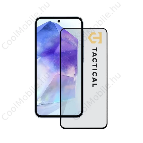 Tactical Glass Shield 5D Samsung Galaxy A55 5G készülékhez fekete