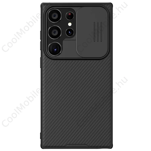 Nillkin CamShield PRO kemény tok Samsung Galaxy S24 Ultra készülékhez fekete