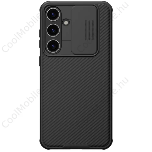 Nillkin CamShield PRO kemény tok Samsung Galaxy S24+ készülékhez fekete
