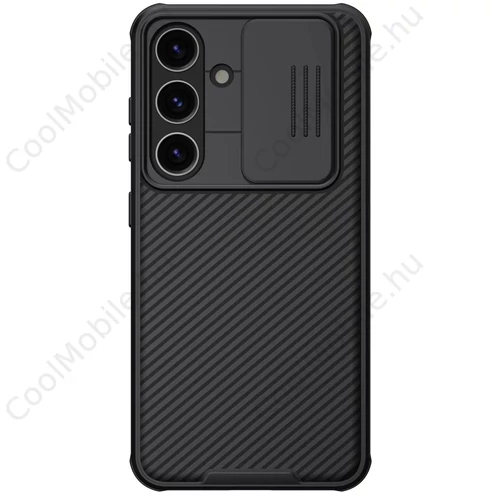Nillkin CamShield PRO Mágneses Kemény Tok Samsung Galaxy S24 készülékhez fekete