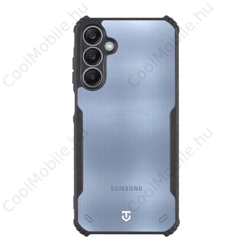 Tactical Quantum Stealth tok for Samsung Galaxy A25 5G készülékhez átlátszó/fekete