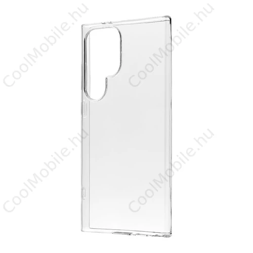 OBAL:ME TPU tok Samsung Galaxy S24 Ultra készülékhez átlátszó