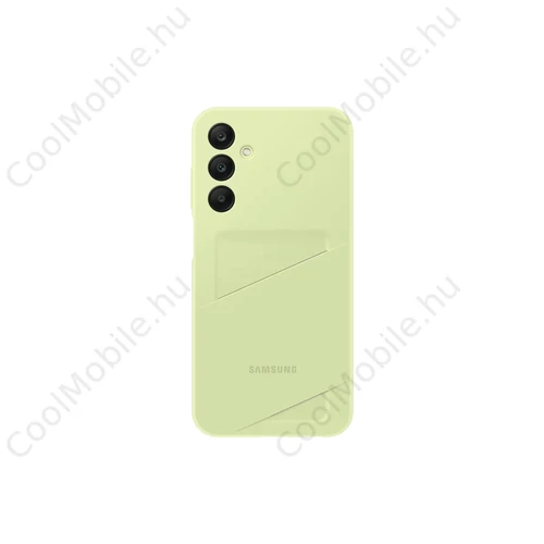 EF-OA256TME Samsung kártyafoglalat tok Galaxy A25 5G készülékhez lime-zöld