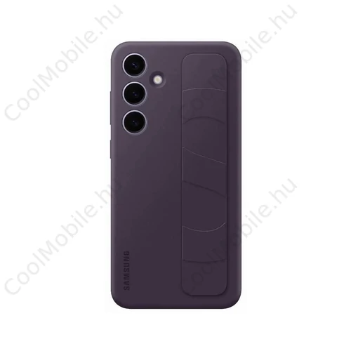 EF-GS926CEE Samsung Galaxy S24+ készülékhez Standing Grip tok sötét lila