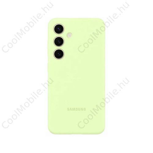 EF-PS921TGE Samsung szilikon tok for Galaxy S24 készülékhez lime zöld