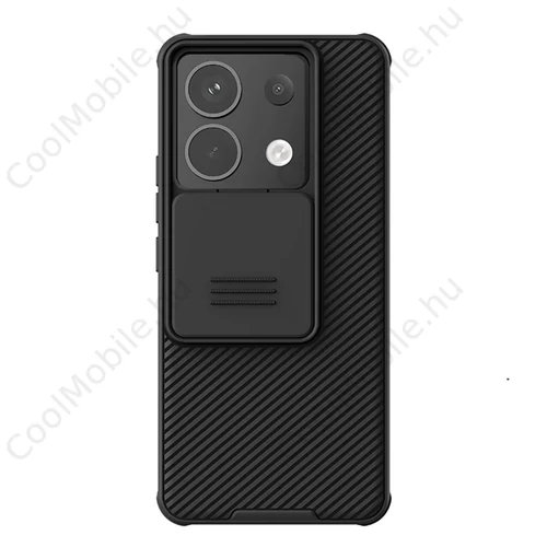 Nillkin CamShield PRO kemény tok Xiaomi Redmi Note 13 Pro 5G / Poco X6 5G készülékhez fekete