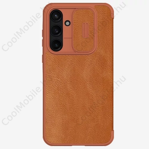 Nillkin Qin Book PRO tok Samsung Galaxy A55 5G készülékhez barna