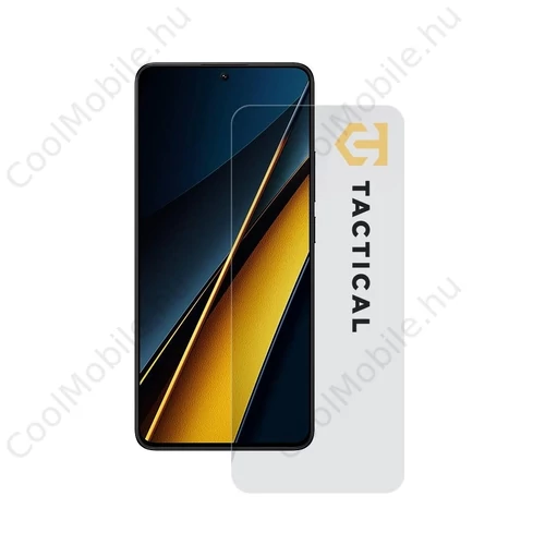 Tactical Glass Shield 2.5D a Poco Poco X6 Pro 5G készülékhez átlátszó