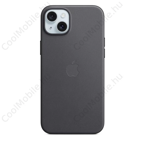 MT423ZM/A Apple FineWoven tok with MagSafe for iPhone 15 Plus készülékhez fekete