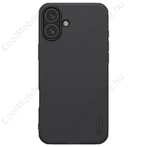 Nillkin Super Frosted PRO hátsó tok Apple iPhone 16 készülékhez fekete