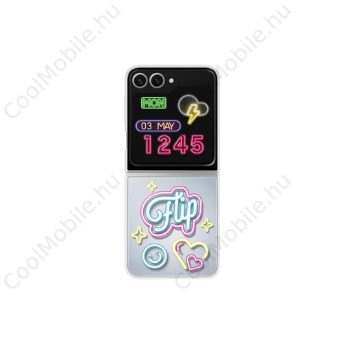 EF-ZF741CTE Samsung FlipSuit tok Galaxy Z Flip 6 készülékhez átlátszó