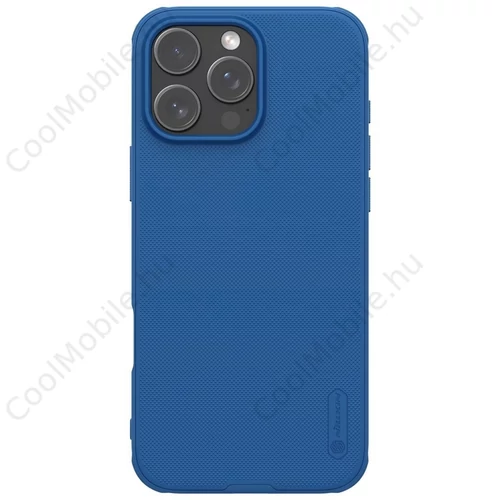 Nillkin Super Frosted PRO tok Apple iPhone 16 Pro Max készülékhez kék
