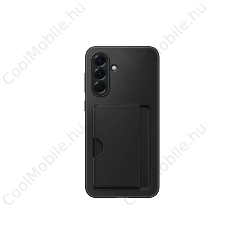 EF-OA566TBE Samsung kártyafoglalat tok Galaxy A56 5G készülékhez fekete