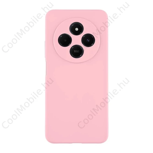Tactical Velvet Smoothie tok Xiaomi Redmi 14C 4G/A4 5G/Poco C75 készülékhez rózsaszín