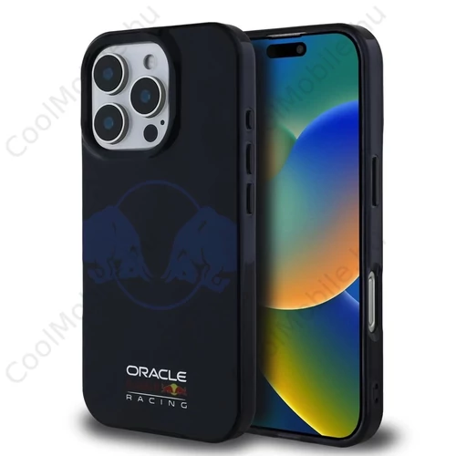 Red Bull PC/TPU Two Bulls Magsafe tok iPhone 16 Pro Max készülékhez tengerészkék