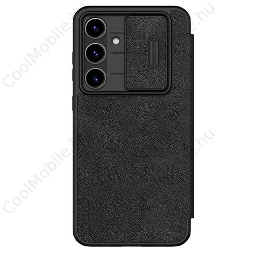 Nillkin Qin Book PRO tok Samsung Galaxy S24 FE készülékhez fekete