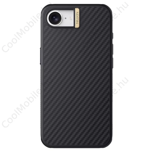 Nillkin Synthetic Fiber PRO Magnetic kemény tok Apple iPhone 16e készülékhez arany