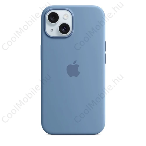 MT0Y3ZM/A Apple Silicone Magsafe tok iPhone 15 készülékhez téli kék