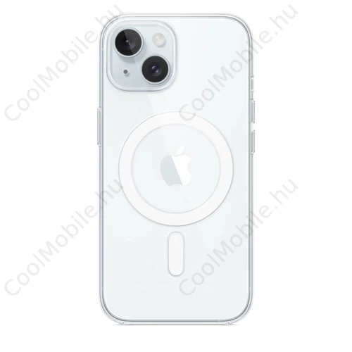 MT203ZM/A Apple Clear MagSafe tok iPhone 15 készülékhez átlátszó