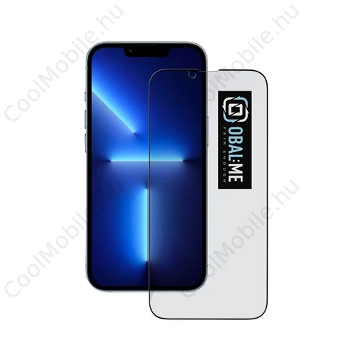 OBAL:ME Privacy 5D üveg kijelzővédő Apple iPhone 13 Pro Max/14 Plus készülékhez fekete