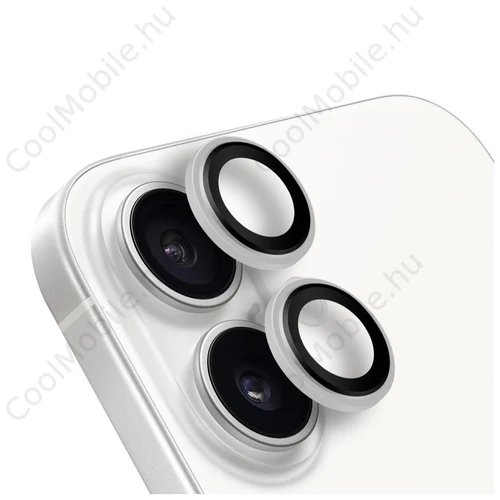 OBAL:ME lencsevédő Apple iPhone 16/16 Plus készülékhez fehér