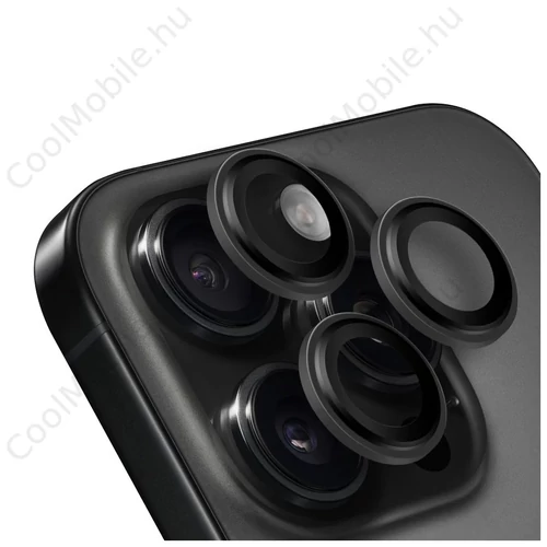 OBAL:ME lencsevédő Apple iPhone 16 Pro/16 Pro Max készülékhez fekete titán