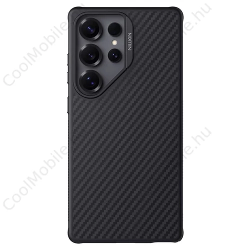 Nillkin Synthetic Fiber PRO mágneses kemény tok Samsung Galaxy S25 Ultra készülékhez fekete