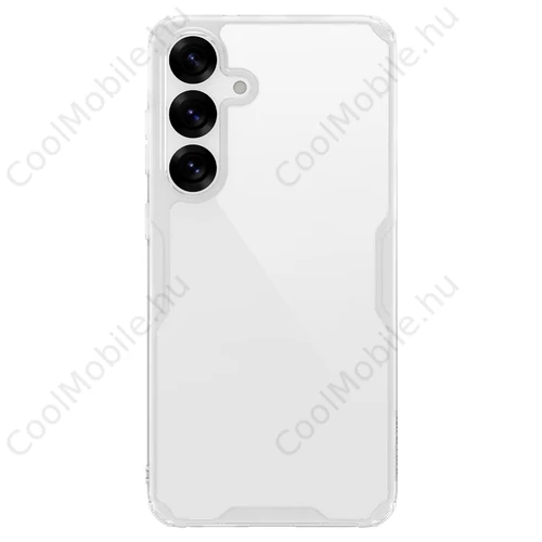 Nillkin Nature TPU PRO tok Samsung Galaxy S25 készülékhez átlátszó