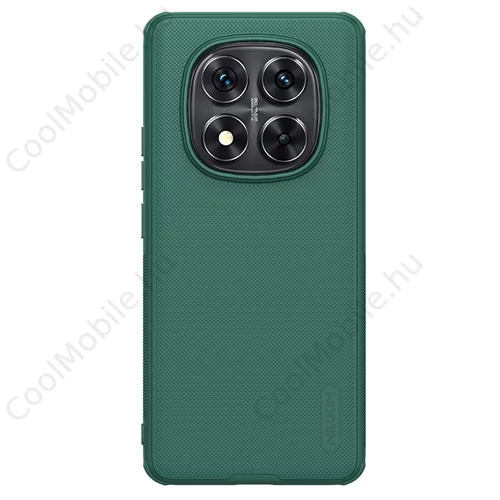 Nillkin Super Frosted PRO hátsó tok Xiaomi Redmi Note 14 Pro+ 5G készülékhez sötét zöld