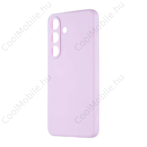 OBAL:ME Matte TPU tok Samsung Galaxy S25 készülékhez lila