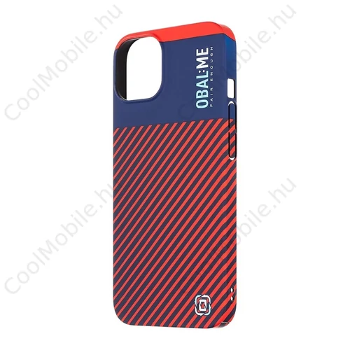 OBAL:ME Flossy Stripes tok Apple iPhone 13 készülékhez kék/piros