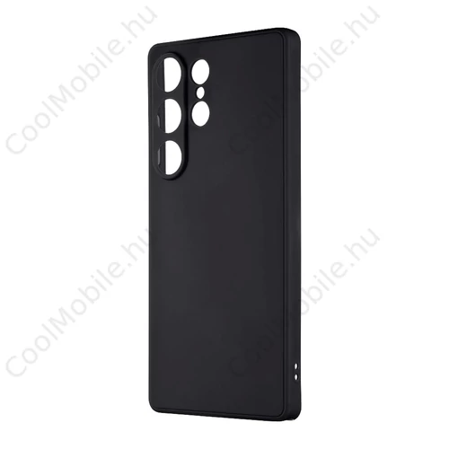 OBAL:ME Matte TPU tok Samsung Galaxy S25 Ultra készülékhez fekete