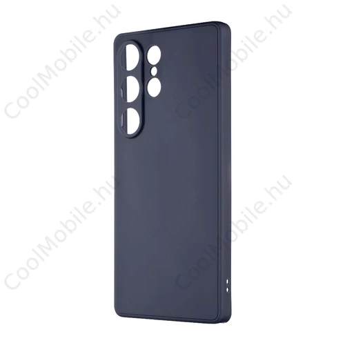 OBAL:ME Matte TPU tok a Samsung Galaxy S25 Ultra készülékhez sötétkék