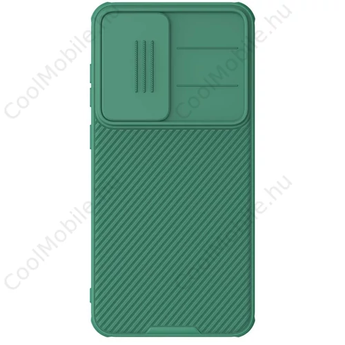 Nillkin CamShield PRO kemény tok Samsung Galaxy S25 készülékhez sötét zöld